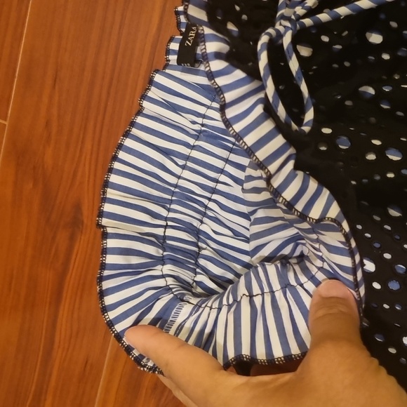 Zara Paper Bag Skirt Size Medium - Picture 7 of 13